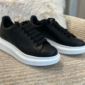 Black Alexander McQueen sneakers